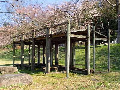 ことなみ土器どきひろばのあずまや