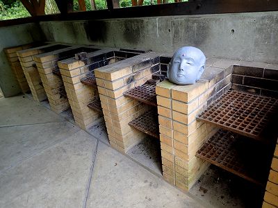 大麻山キャンプ場のカマド