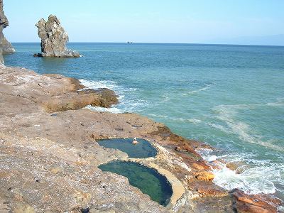 Higashi hotspring of Ioojima campsite