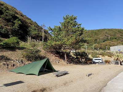 Oodomari yaei campsite