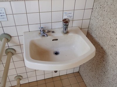 日ノ瀬清流公園の手洗い場