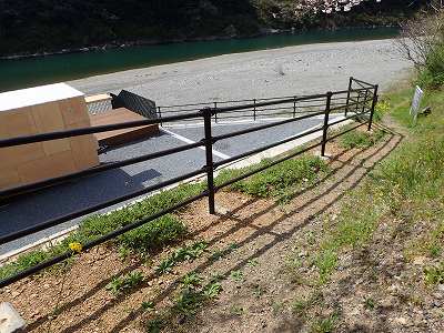 日ノ瀬清流公園の直火跡