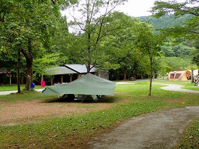 Hokigamine shinrin-koen campsite
