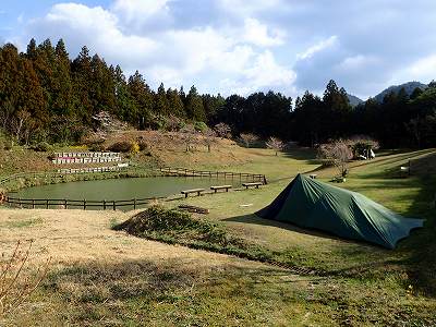 2019年 3月の星ヶ窪キャンプ場