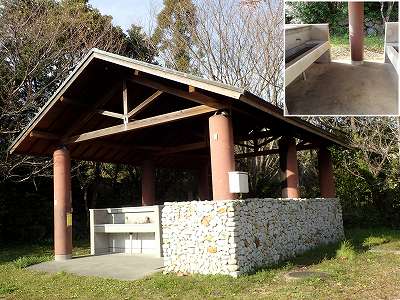 唐人駄場公園の炊事棟