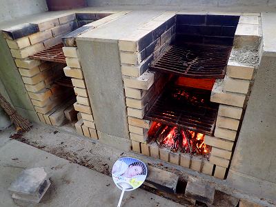 唐人駄場公園のカマド