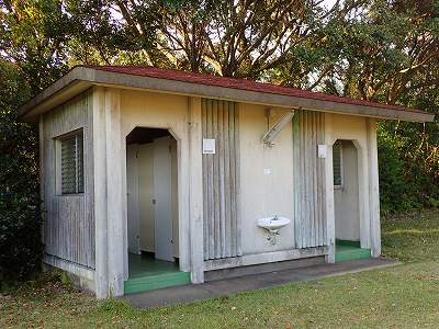 唐人駄場公園のトイレ