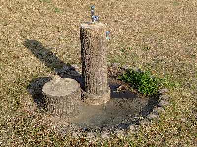 唐人駄場公園の立水栓