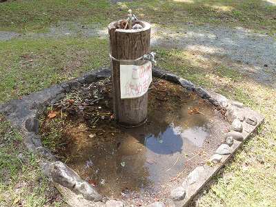 白岩戸公園の立水栓