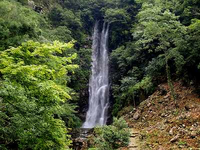 木城町の祇園の滝