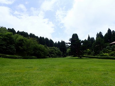 View of Ikenokubo green park campsite