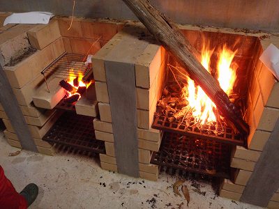 石原岳森林公園のカマド