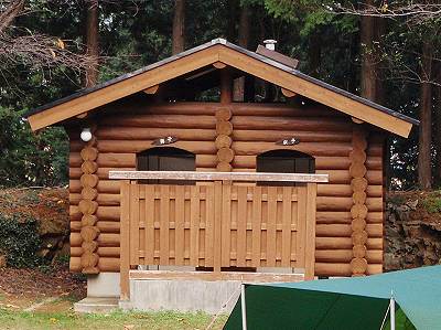 石原岳森林公園のトイレ