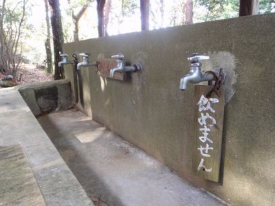 長崎市民の森林間キャンプ場の炊事場