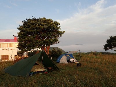 2019年9月の中瀬草原キャンプ場