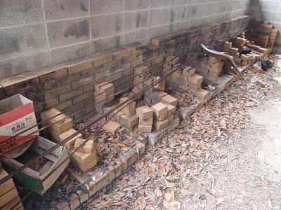 百合ケ岳公園キャンプのカマド