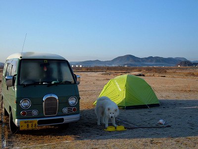 Ijirino kasen-koen auto campsite