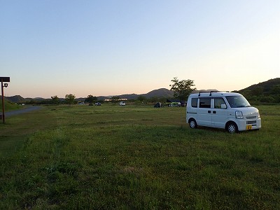 2018-May Ijirino kasen-koen auto campsite