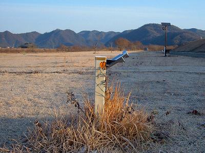 Cooking facility of Ijirino kasen-koen auto campsite