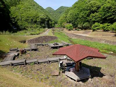 中村川砂防公園 天神峡キャンプ場の親水広場
