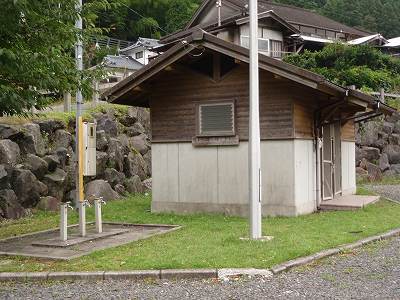 Water facility of Ichinose-koen campsite