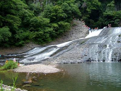 View of Ryumon-no-taki