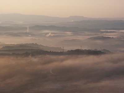 Sea of clouds in Ryutaizan-koen