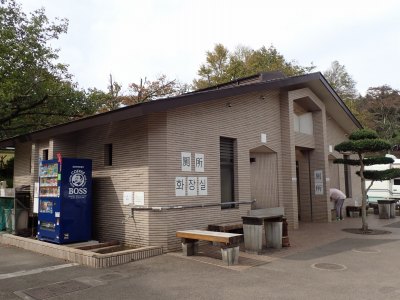 Toilet of Shidakako campsite