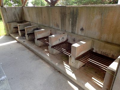 Bonfire in Uchidaryujin kaisuiyokujo campsite