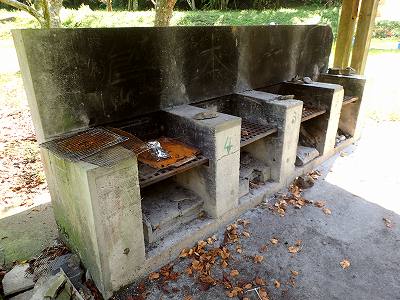 Fireplace in Tottoriike-ryokuchi Sakura-no-sono