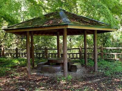 Gazebo in Tottoriike-ryokuchi Sakura-no-sono