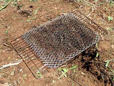 自宅で直火カマドを製作