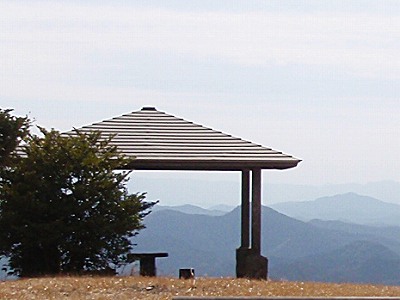 Gazebo of Mayu-yama campsite
