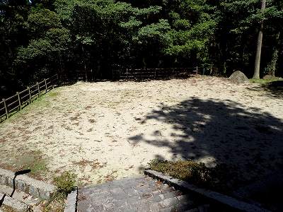 View of Okuhiratani campsite