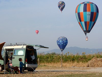 2014 Saga balloon festival special auto campsite
