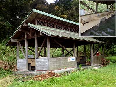 Cooking facility in Nodayama kenko ryokuchi-koen kanamaruyama-hiroba