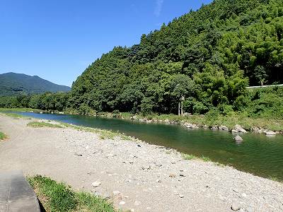 View of Mae-gawa campsite 