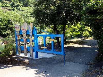 Entrance in Mae-gawa campsite