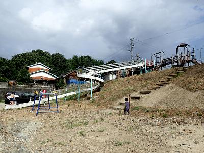 美濃田の淵キャンプ村の遊具