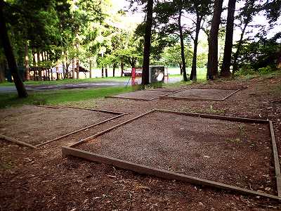 View of Koryu-ko campsite