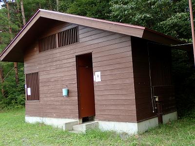 Restrooms of Koryu-ko campsite
