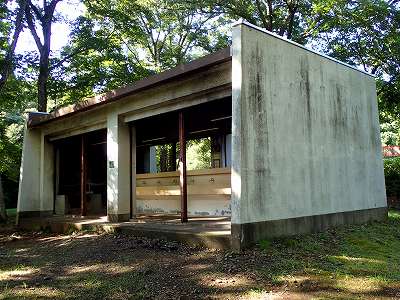 Cooking facility of Nishizao-koen campsite