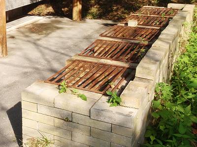 ハートランドひらおスポーツレクリエーション公園のカマド