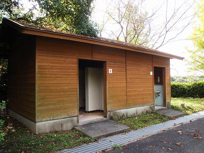 ハートランドひらおスポーツレクリエーション公園のトイレ