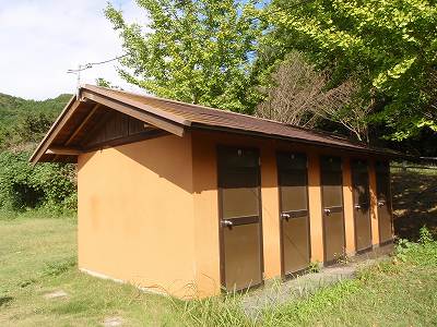 ハートランドひらおスポーツレクリエーション公園のシャワールーム