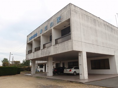 糸根地区公園キャンプ場の管理棟