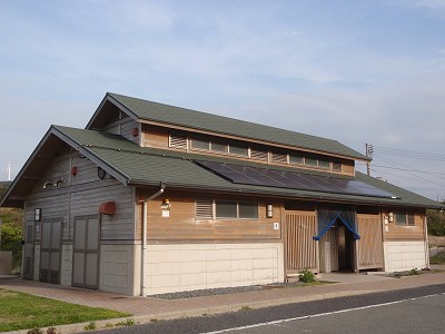 小田大浜キャンプのトイレ