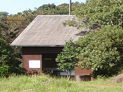 桜山総合公園キャンプ場の炊事棟