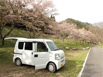 2024年 4月の新平ヶ原公園キャンプ場