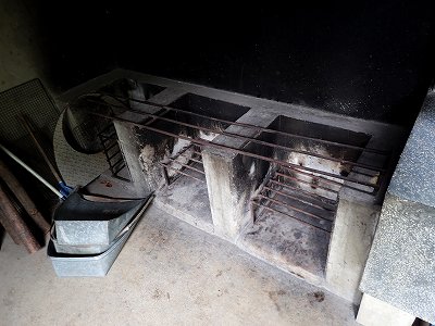 堂の山青少年キャンプ場のかまど